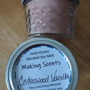Cedarwood Vanilla Scent Wax Melt